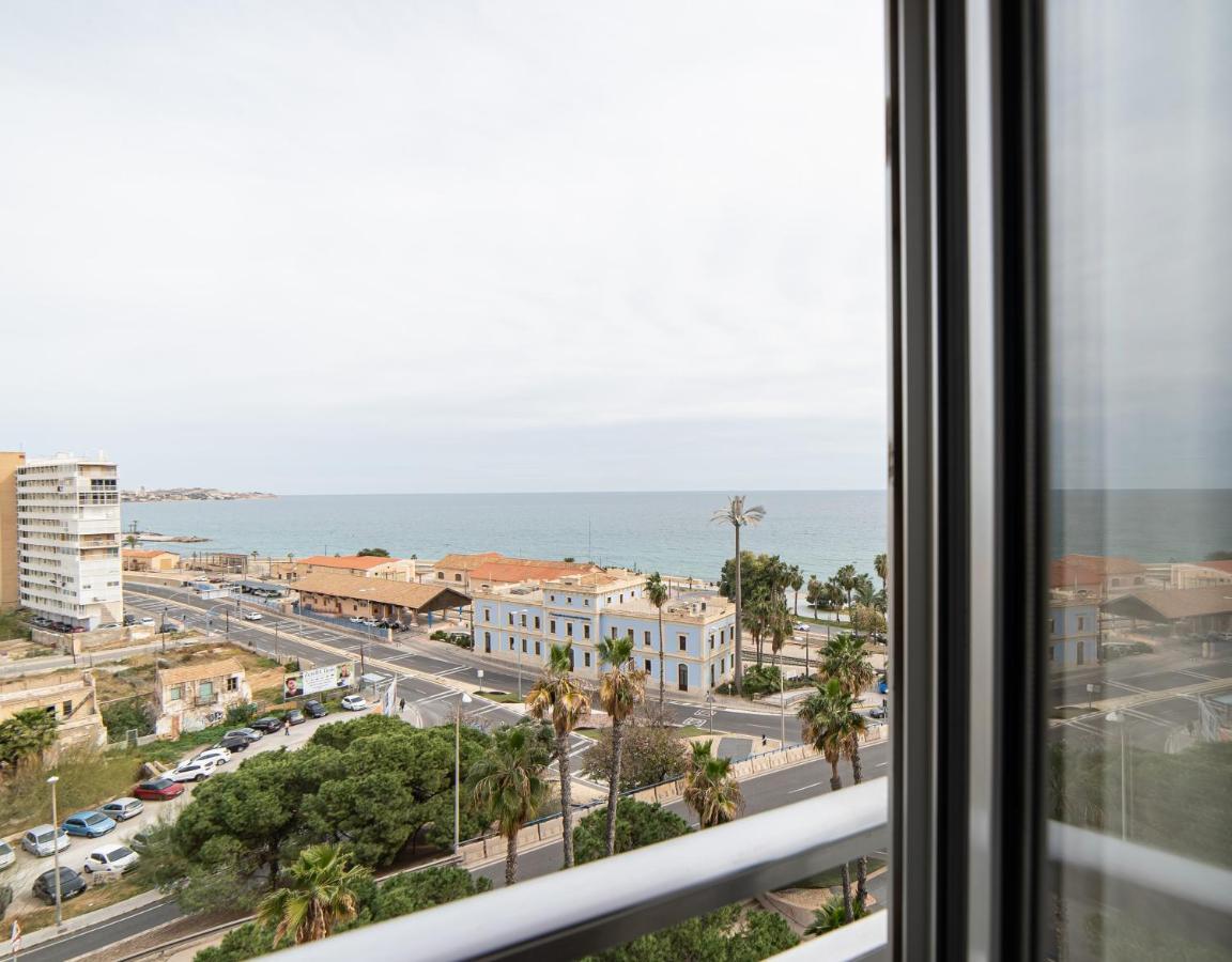 Atico De Lujo Con Vistas Al Mar, Primera Linea Playa Del Postiguet アリカンテ エクステリア 写真